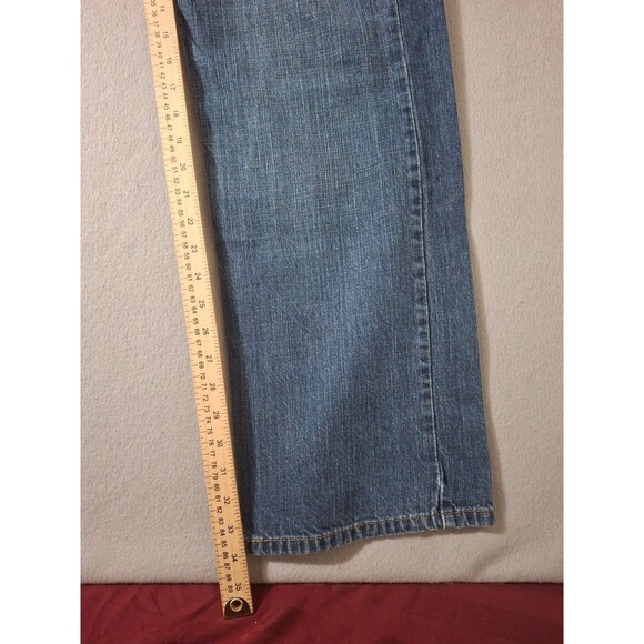 Levis 559 Jeans Mens 36x34 Denim Pants Washed Out Wide Leg Straight Loose Work - Picture 7 of 13